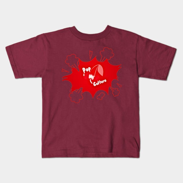 Red Red Wine Kids T-Shirt by Pop My Culture